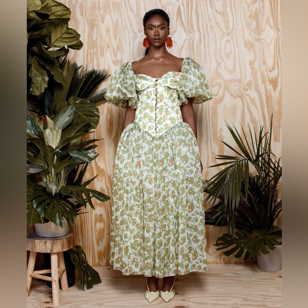Asiyami Gold A.Au Ruth Dress